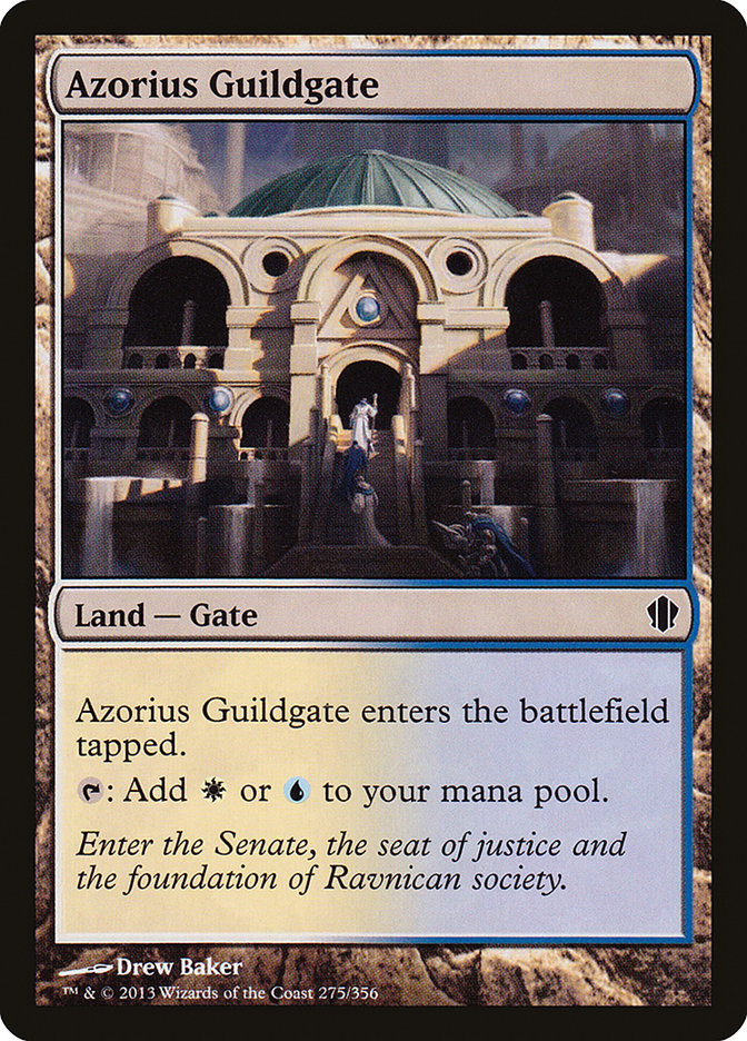 Azorius Guildgate [Commander 2013] (C13 275)