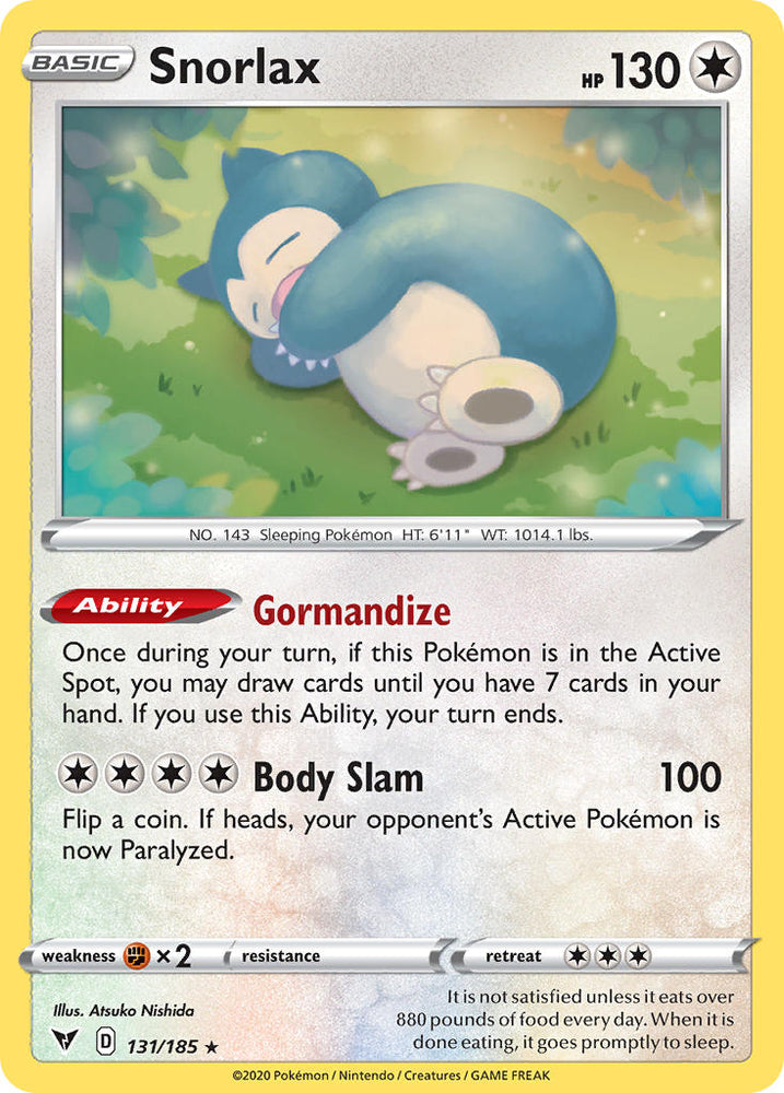 Snorlax (131) [Sword & Shield: Vivid Voltage]