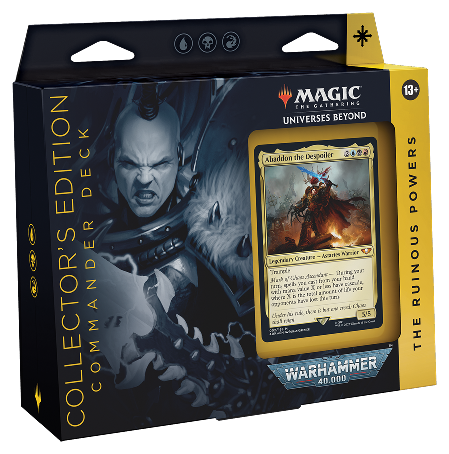 Universes Beyond: Warhammer 40,000 - Commander Deck (The Ruinous Powers - Collector's Edition) Pre-order
