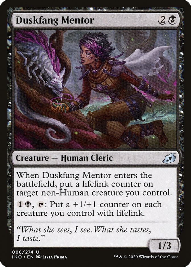 Duskfang Mentor [Ikoria: Lair of Behemoths] (IKO 86)