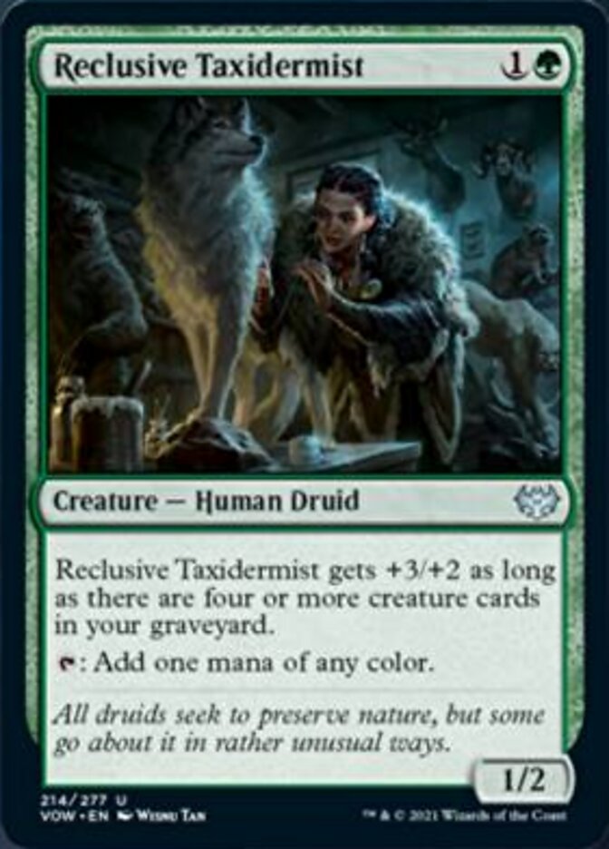 Reclusive Taxidermist [Innistrad: Crimson Vow] (VOW 214)