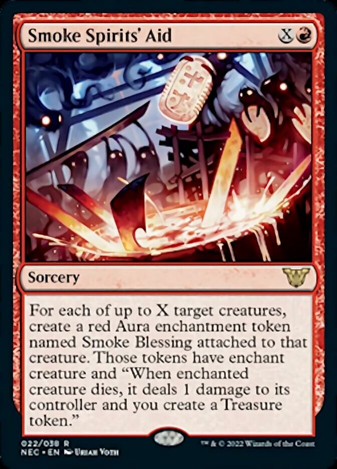 Smoke Spirits' Aid [Kamigawa: Neon Dynasty Commander] (NEC 22)