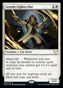 Leonin Lightscribe [Strixhaven: School of Mages] (STX 20)