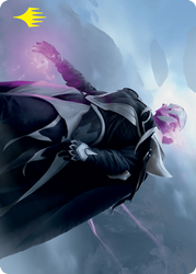 Oriq Loremage Art Card (Gold-Stamped Signature) [Strixhaven: School of Mages Art Series] (ASTX 10)