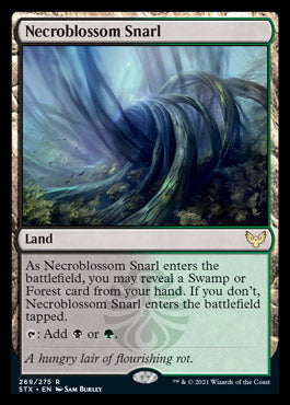 Necroblossom Snarl [Strixhaven: School of Mages] (STX 269)
