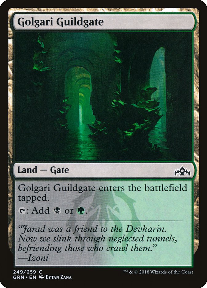 Golgari Guildgate (249/259) [Guilds of Ravnica] (GRN 249)