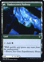Cragcrown Pathway // Timbercrown Pathway  [Zendikar Rising Prerelease Promos] (PZNR 261S)