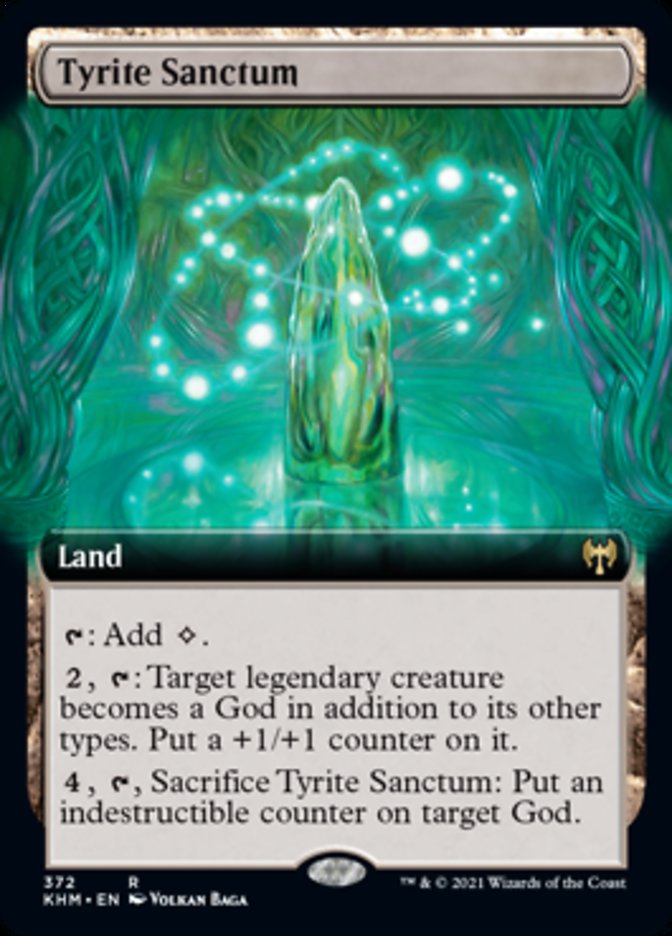 Tyrite Sanctum (Extended Art) [Kaldheim] (KHM 372)