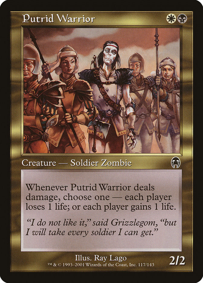 Putrid Warrior [Apocalypse] (APC 117)