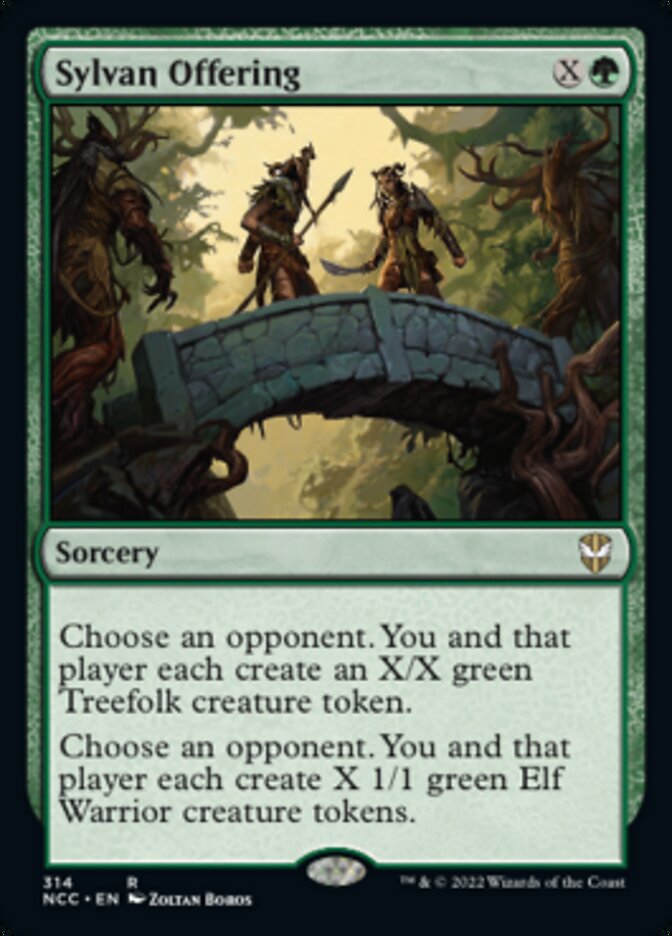 Sylvan Offering [Streets of New Capenna Commander] (NCC 314)