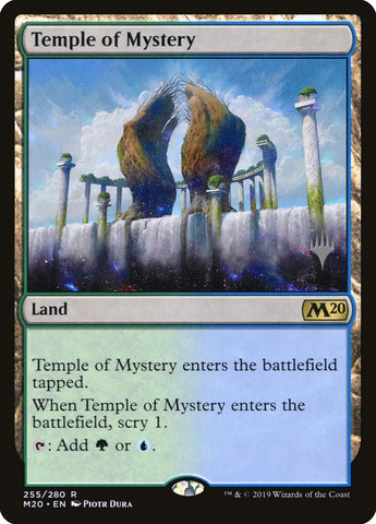 Temple of Mystery (Promo Pack) [Core Set 2020 Promos] (PM20 255P)