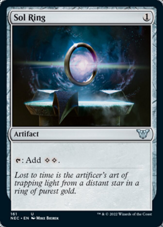 Sol Ring [Kamigawa: Neon Dynasty Commander] (NEC 161)