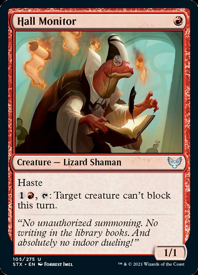 Hall Monitor [Strixhaven: School of Mages] (STX 105)