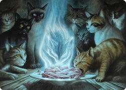 Can't Stay Away Art Card [Innistrad: Midnight Hunt Art Series] (AMID 56)