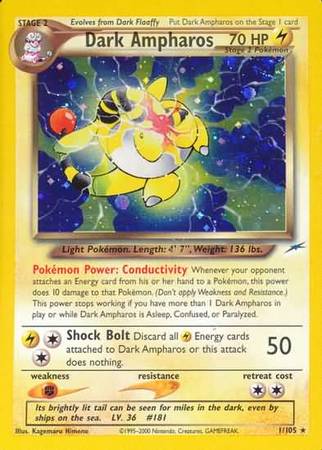 Dark Ampharos (1/105) [Neo Destiny]
