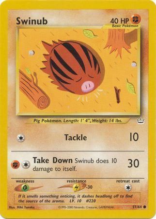 Swinub (57/64) [Neo Revelation]