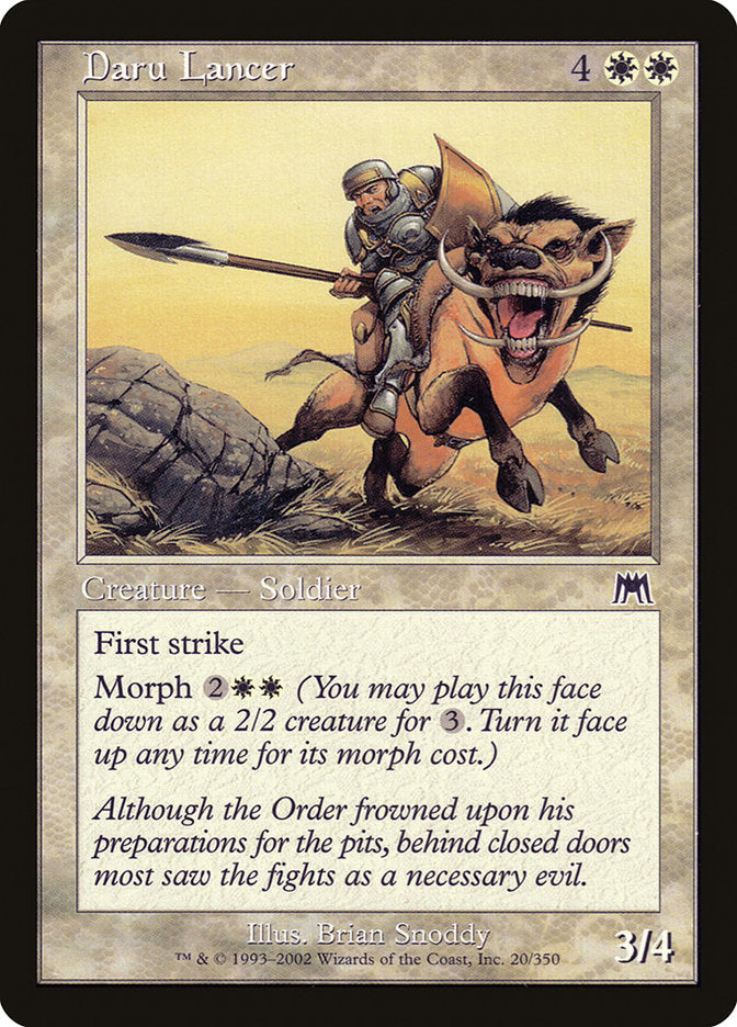 Daru Lancer [Onslaught] (ONS 20)