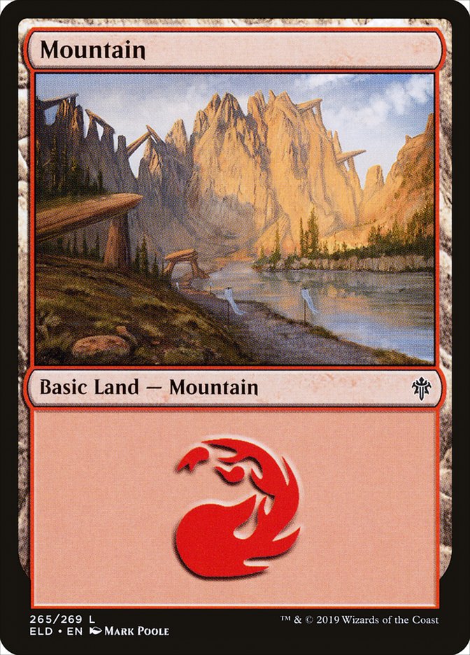 Mountain (#265) [Throne of Eldraine] (ELD 265)