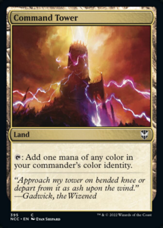 Command Tower [Streets of New Capenna Commander] (NCC 395)