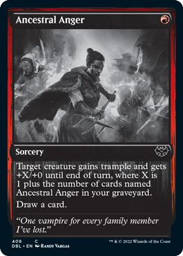 Ancestral Anger [Innistrad: Double Feature] (DBL 409)
