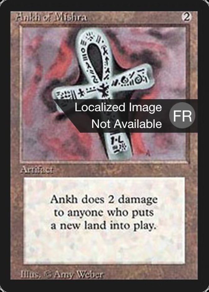 Ankh of Mishra [Foreign Black Border] (FBB 233)