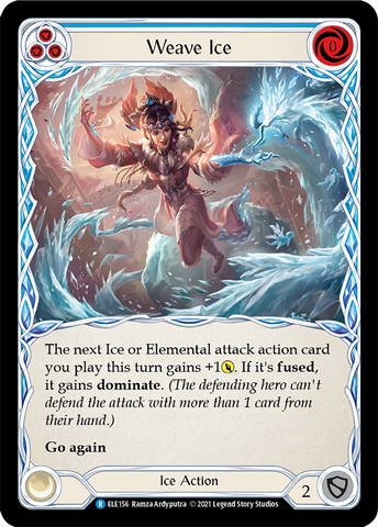 Weave Ice (Blue) [ELE156] 1st Edition Normal
