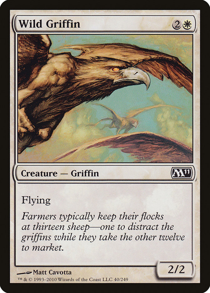 Wild Griffin [Magic 2011] (M11 40)
