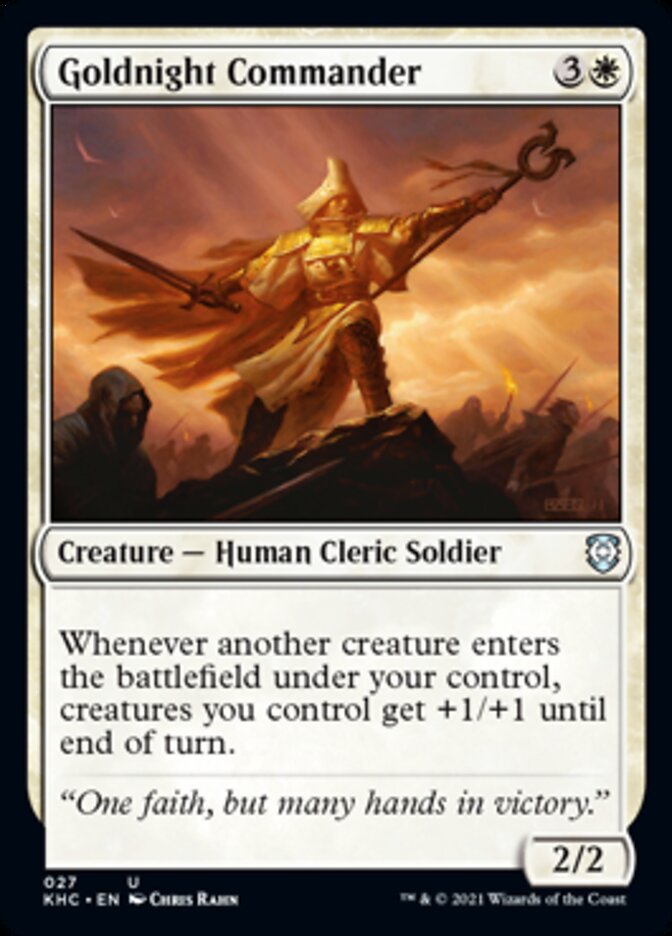 Goldnight Commander [Kaldheim Commander] (KHC 27)