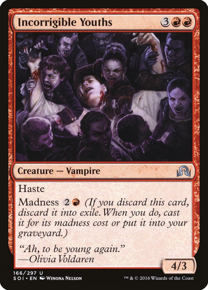 Incorrigible Youths [Shadows over Innistrad] (SOI 166)