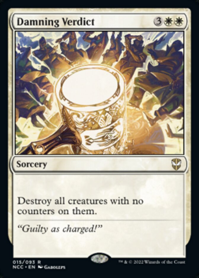 Damning Verdict [Streets of New Capenna Commander] (NCC 15)