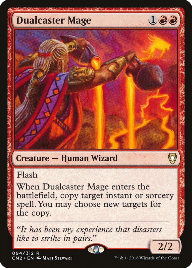Dualcaster Mage [Commander Anthology Volume II] (CM2 94)