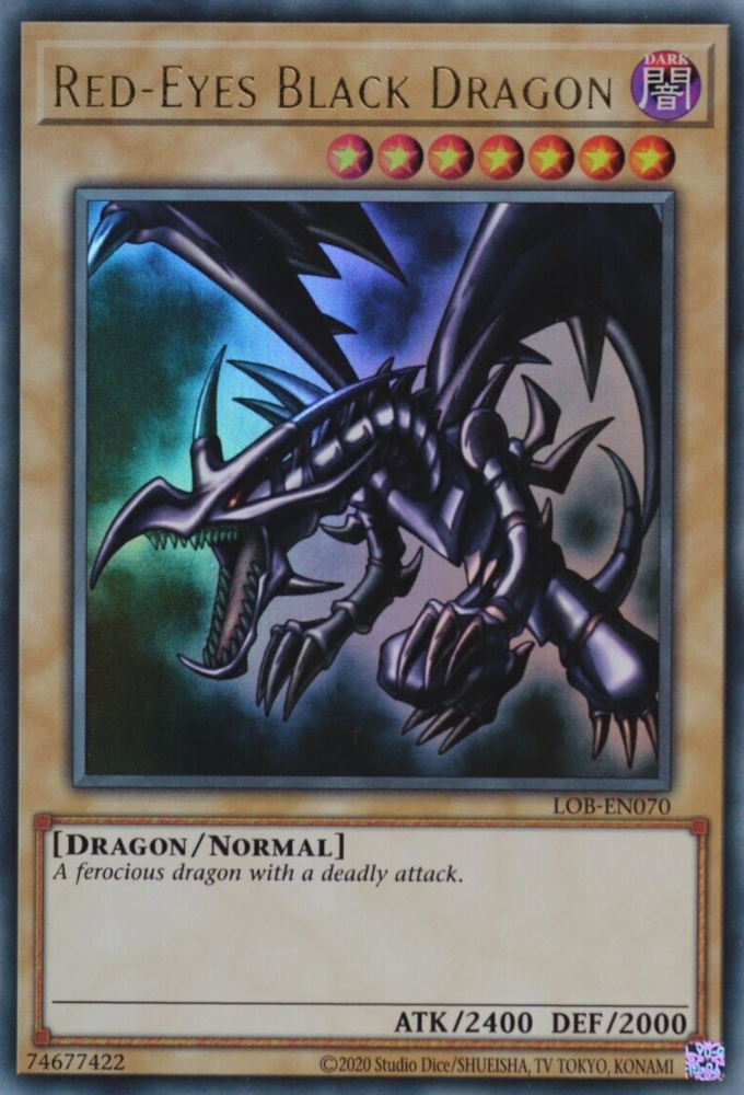 Red-Eyes B. Dragon [LOB-EN070] Ultra Rare