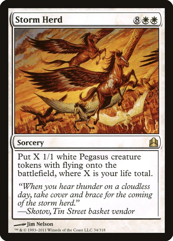 Storm Herd [Commander 2011] (CMD 34)