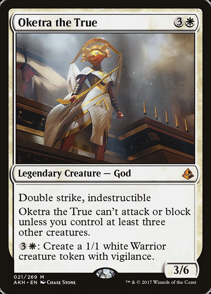 Oketra the True [Amonkhet] (AKH 21)