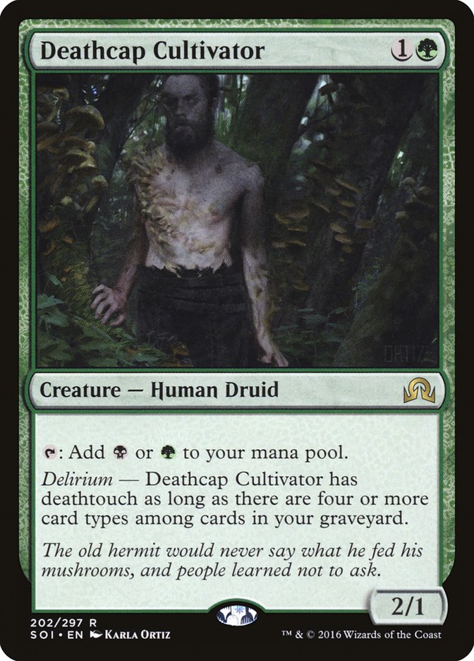 Deathcap Cultivator [Shadows over Innistrad] (SOI 202)