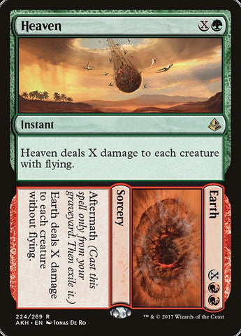Heaven // Earth [Amonkhet] (AKH 224)