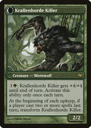 Wolfbitten Captive // Krallenhorde Killer [Dark Ascension] (DKA 133)