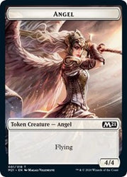 Angel // Weird Double-sided Token [Core Set 2021 Tokens] (TM21 1)