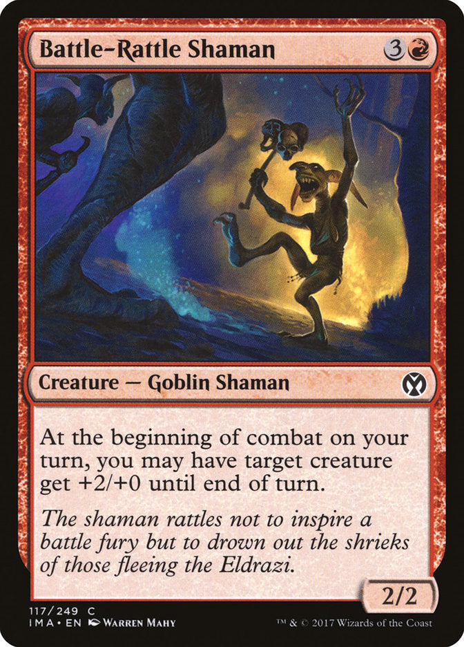 Battle-Rattle Shaman [Iconic Masters] (IMA 117)