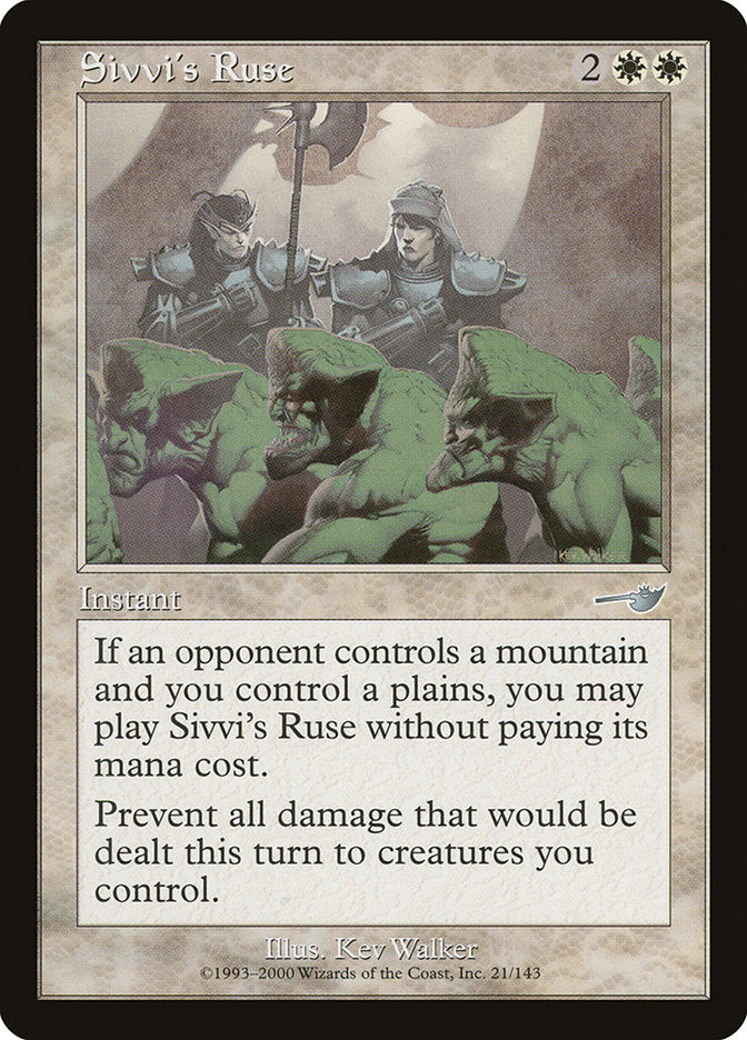 Sivvi's Ruse [Nemesis] (NEM 21)