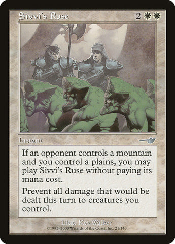 Sivvi's Ruse [Nemesis] (NEM 21)