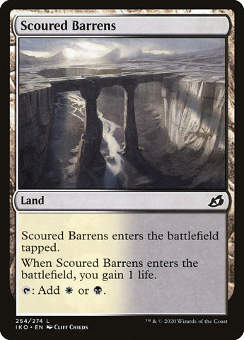 Scoured Barrens [Ikoria: Lair of Behemoths] (IKO 254)