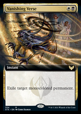 Vanishing Verse (Extended) [Strixhaven: School of Mages] (STX 354)