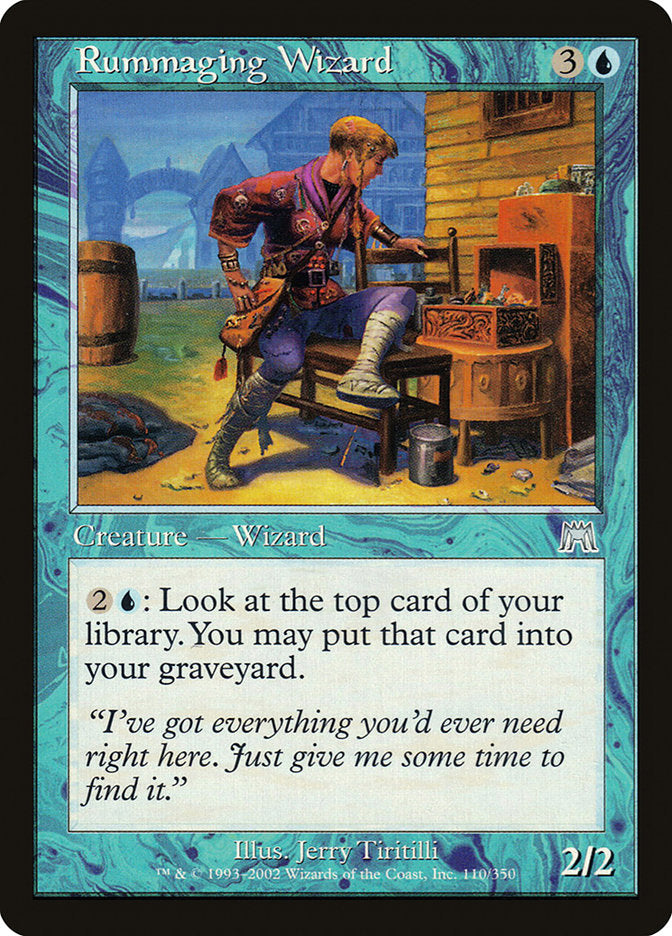Rummaging Wizard [Onslaught] (ONS 110)