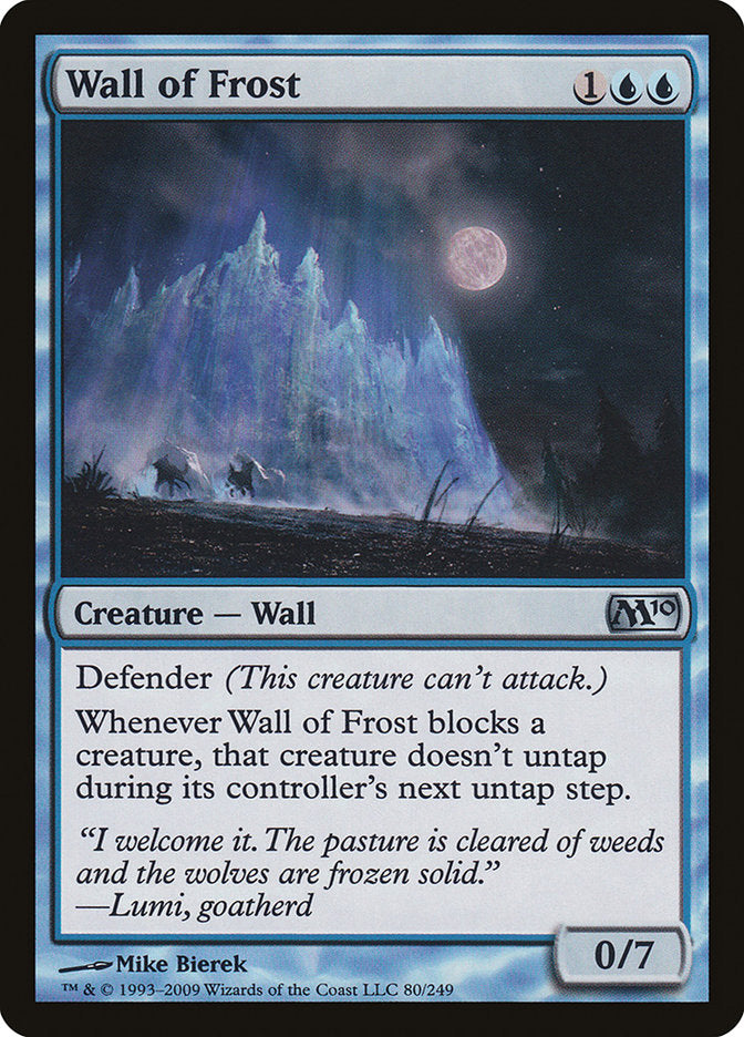 Wall of Frost [Magic 2010] (M10 80)