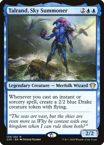 Talrand, Sky Summoner [Commander 2020] (C20 125)
