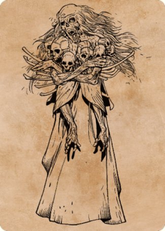 Myrkul, Lord of Bones Art Card [Commander Legends: Battle for Baldur's Gate Art Series]