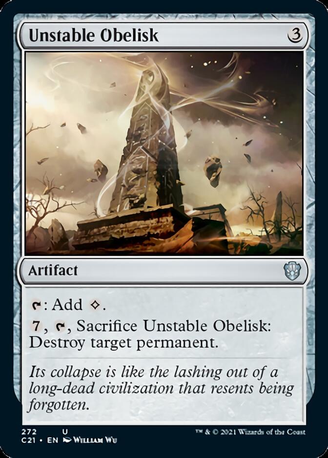Unstable Obelisk [Commander 2021] (C21 272)