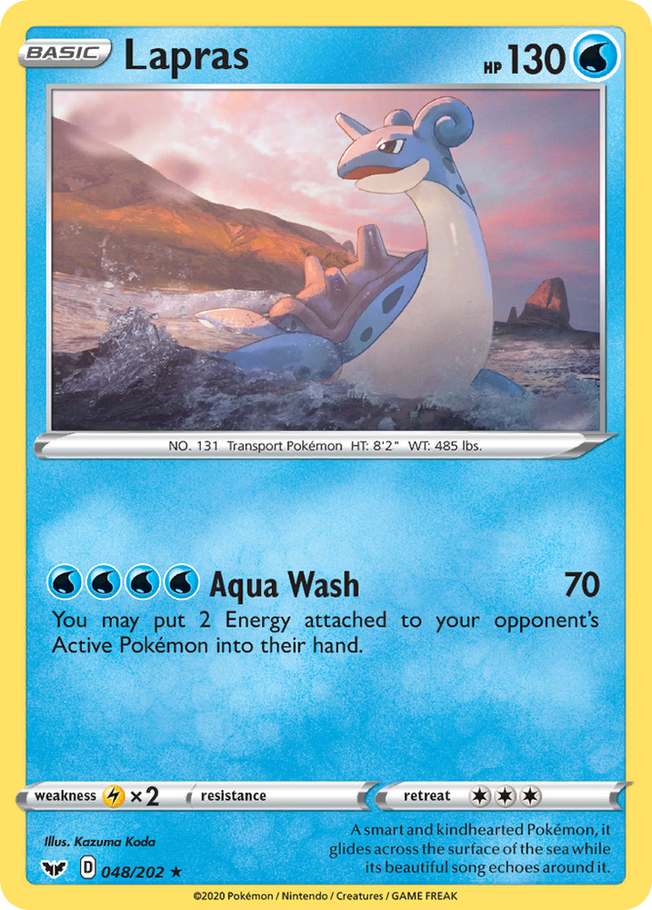 Lapras (48/202) [Sword & Shield: Base Set]