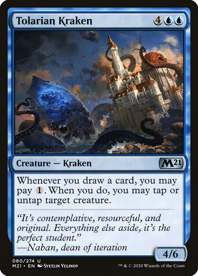 Tolarian Kraken [Core Set 2021] (M21 80)